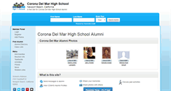 Desktop Screenshot of coronadelmarhighschool.org